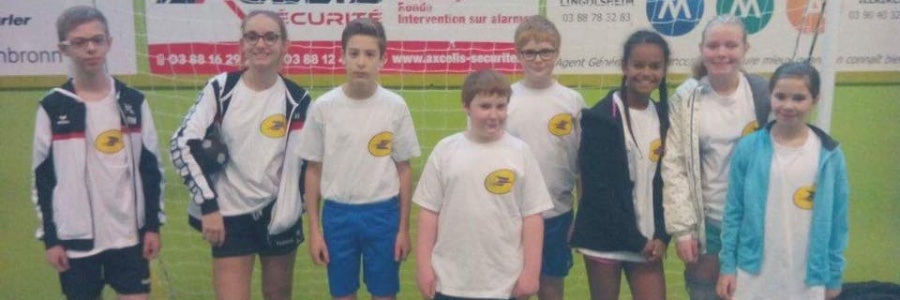 Les jeunes arbitres à Lingolsheim