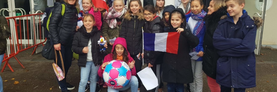 -13F | En sortie pour aller voir l’Equipe de France Féminines à Nancy – 02/12/2018